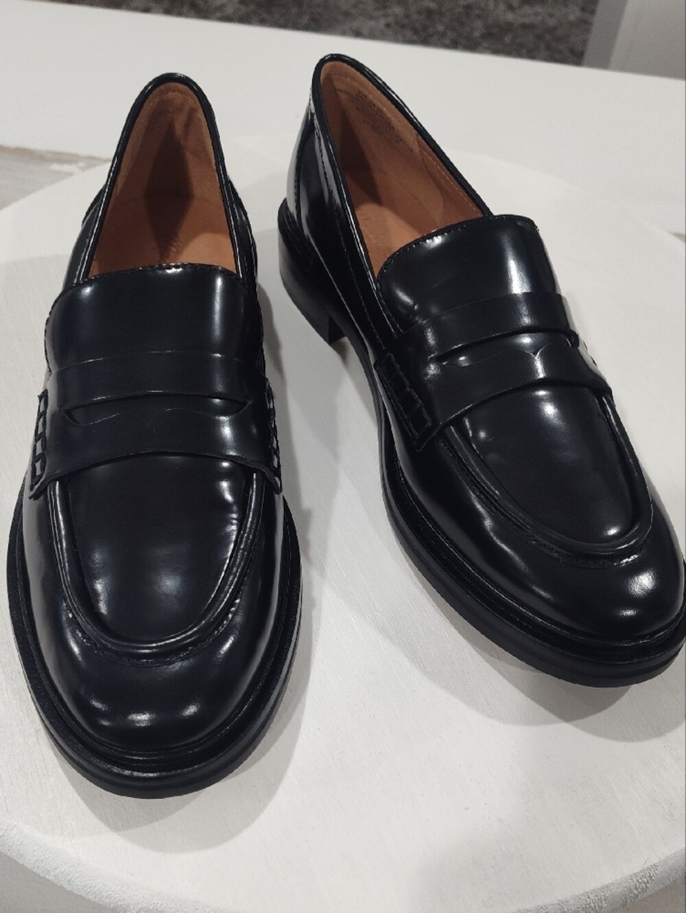 Madewell Vernon Loafer In Classic Black Size 10 - Picture 2 of 14